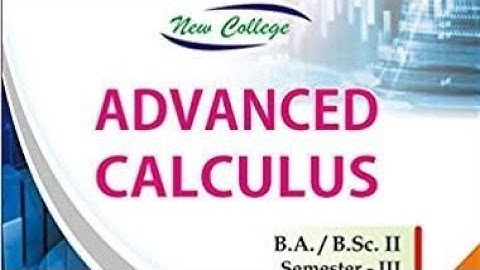 2021 paper solution mdu #bsc advance calculus 3rd semester maths