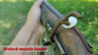 firelock muzzle loader homemade ,gun