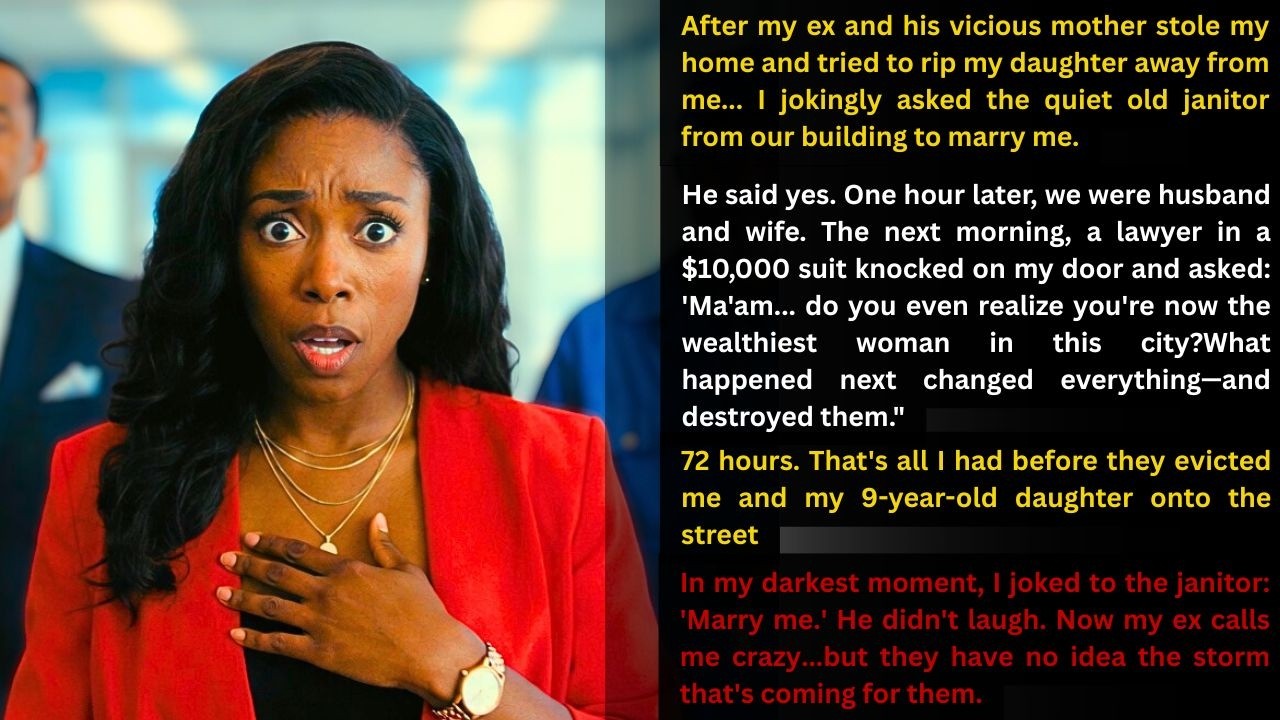 I Married the Janitor for Revenge After Losing My Home