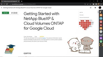 Getting Started with NetApp BlueXP & Cloud Volumes ONTAP for Google Cloud || [GSP770] || Solution