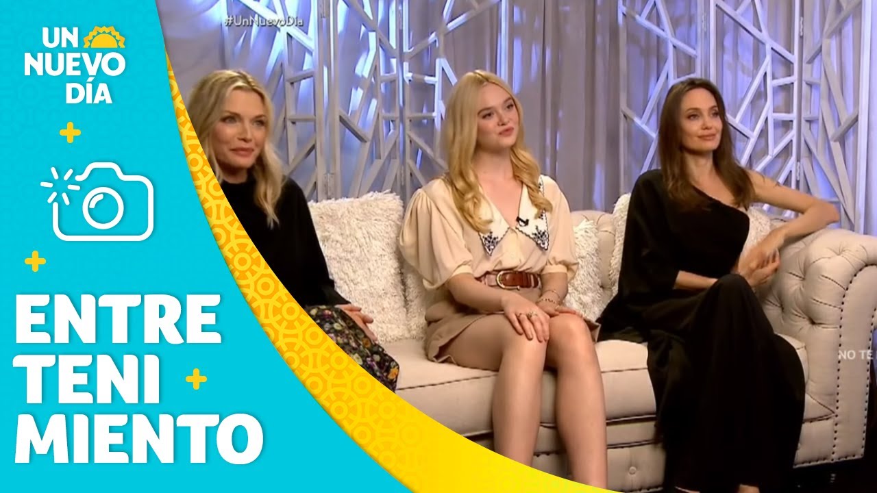 Angelina Jolie y  Michelle Pfeiffer hablan de 