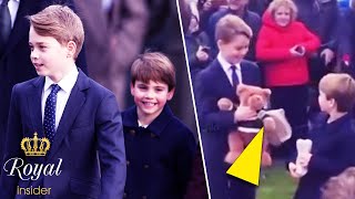 Brotherly Love Shines! George's Heartwarming Christmas Surprise for Louis Caught on Camera