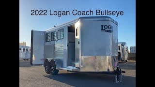 Logan Coach Bullseye 3 Horse Bumper Pull