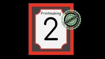 Reduction Prints w/ styrofoam :  Printmaking 2