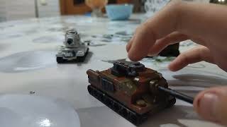 мои мини-танки су-100,кв-2,Шерман,и артиллерия