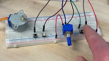 Raspberry Pi Pico Stepper Motor 28BYJ-48 and Rotation, Speed and On/Off control