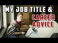 #023: My Job Title, Career Advise, &amp; our first &quot;Ride Along&quot;!