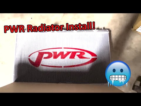 PWR Track Radiator Install on my FK8 Civic Type R