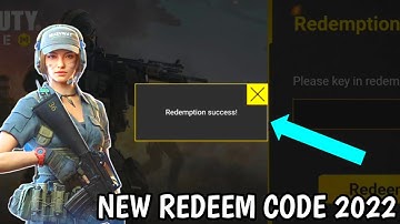 Working Redeem code codm 2022 | cod mobile Redeem code 2022 | codm Redeem code 2022 Garena