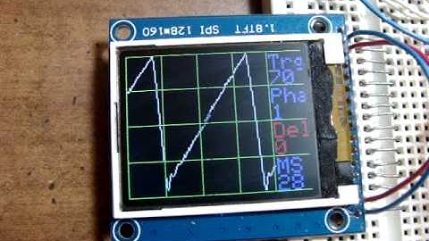 Latest 8 bit 5MSPS Arduino powered oscilloscope