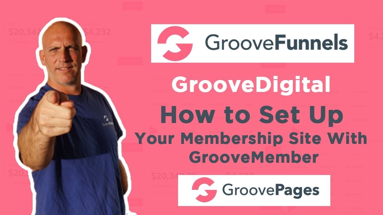 GrooveDigital-Как настроить сайт членства с помощью GrooveMember...