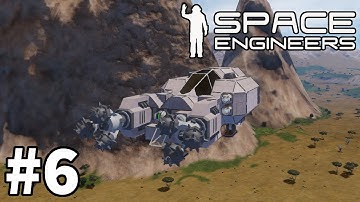 Space Engineers (Planet Survival) - Part 6 "A Bigger, better, more awesome ship!"