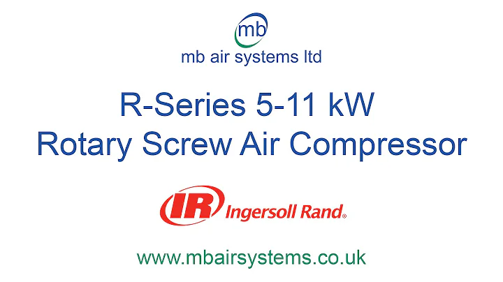 Ingersoll Rand R Series 5-11 kW Rotary Screw Air Compressor