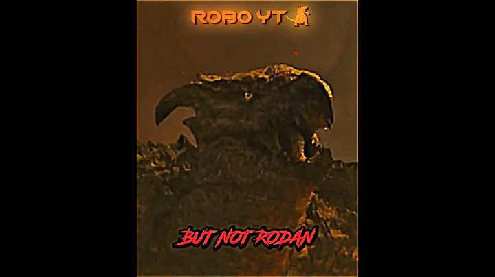 Rodan is not scared of King Ghidorah 🥶😈 #shorts #fyp #godzilla #monsterverse