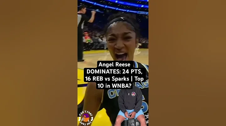 Angel Reese DOMINATES: 24 PTS, 16 REB vs Sparks | Top 10 in WNBA? #basketballshorts