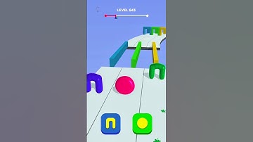 Blob Shifter 3D Level 843 | Brixuplayz #shorts #youtubeshorts #gaming