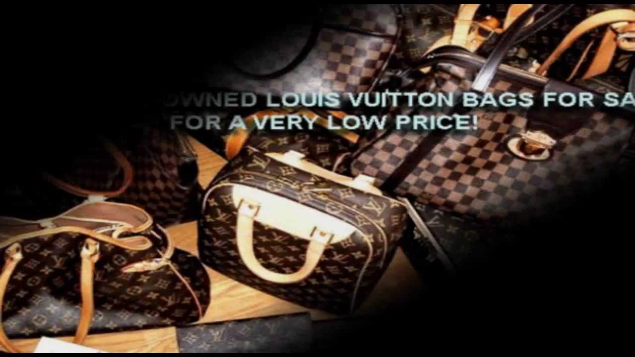 PRE-OWNED 100% AUTHENTIC LOUIS VUITTON BAGS FOR SALE - YouTube