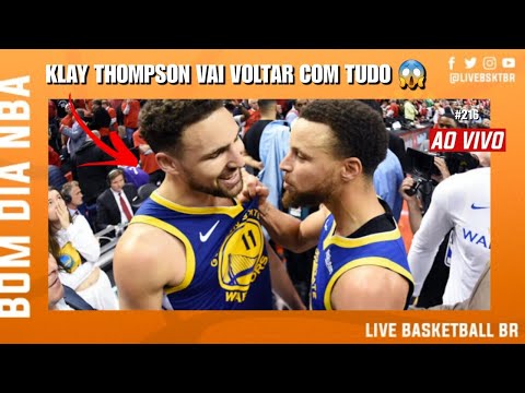 KLAY THOMPSON vai VOLTAR com TUDO ao GOLDEN STATE WARRIORS na NBA