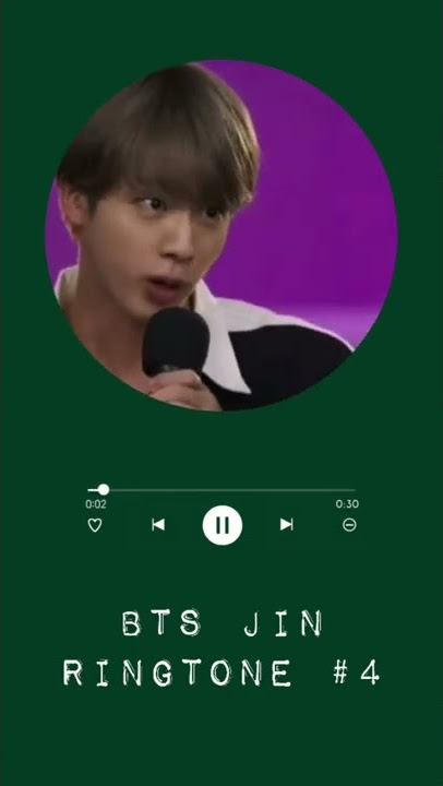 BTS JIN RINGTONE #4 (I'm Pig, Oink Oink)