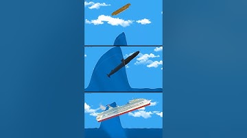 Different ships vs tsunami (95) #floatingsandbox