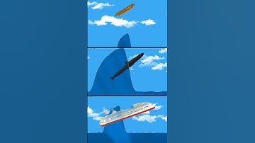 Different ships vs tsunami (95) #floatingsandbox