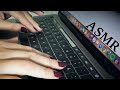 ASMR Typing on Keyboard 💻 (Tapping, Relaxing Paper Sounds, No Talking)