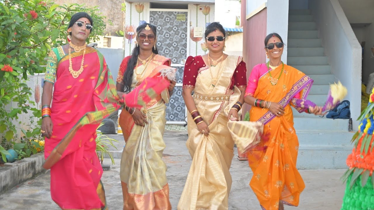 సద్దుల బతుకమ్మ/ తెలంగాణ మట్టిపదాలు/ manapalle talent/ comedy/ entertinement/ emotional/folk