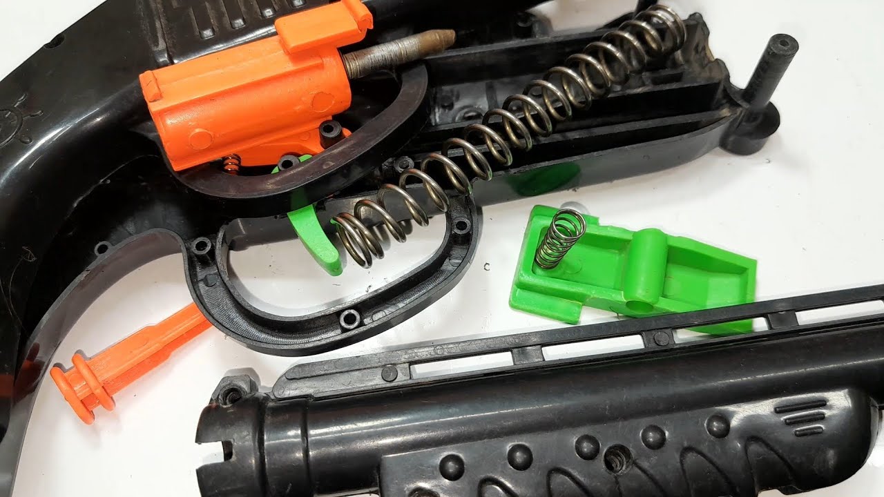 Toy gun full dissemble assembly 🔫 toy gun not working problem repair 🔫 ...