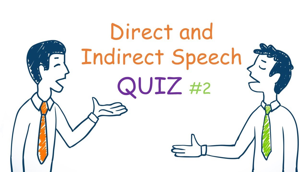 Direct quiz. Indirect Speech Quiz. Direction Quiz.