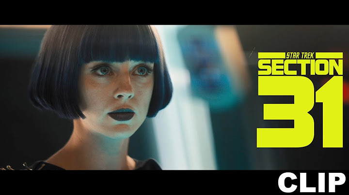 STAR TREK: SECTION 31 Clip - Garrett lays down the Starfleet law
