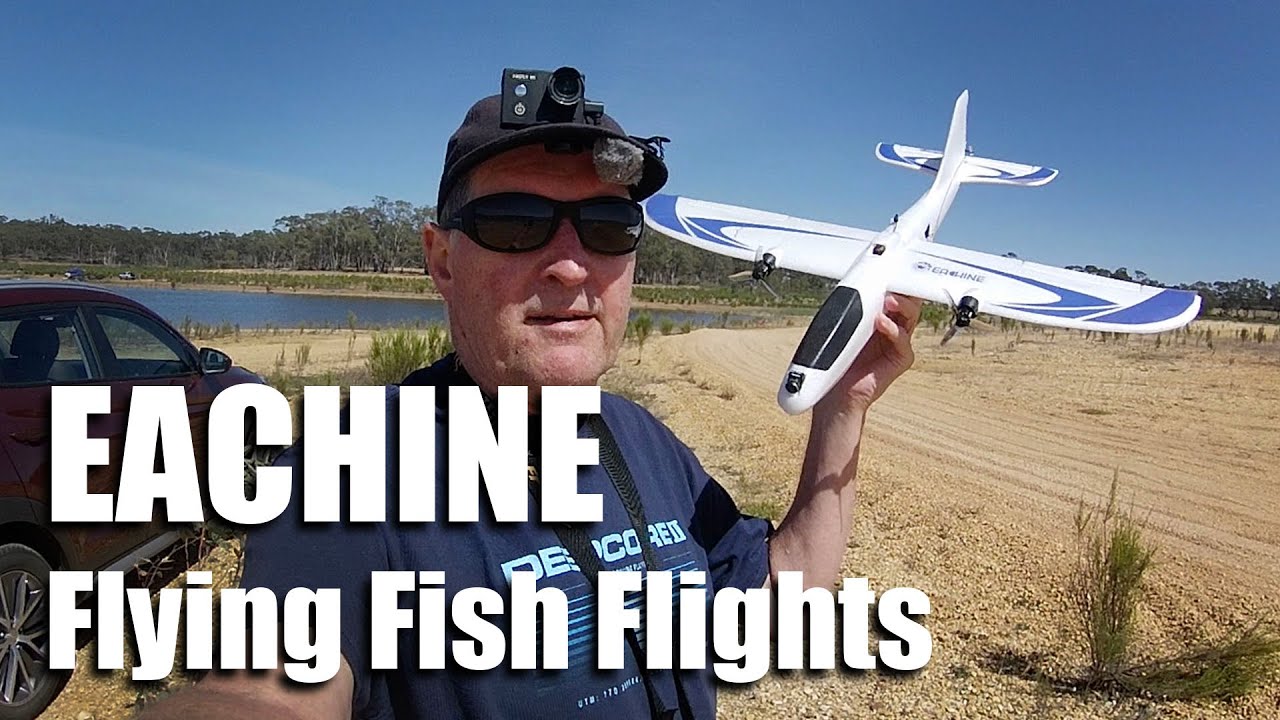 Eachine Flying Fish Flights YouTube