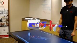 AR App Demonstration using HoloLens with Collaboration screenshot 5