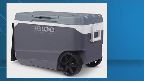 More than 1 million Igloo rolling coolers recalled over fingertip amputation risk