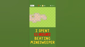 I Spent 12 Hours Beating Minesweeper #roblox