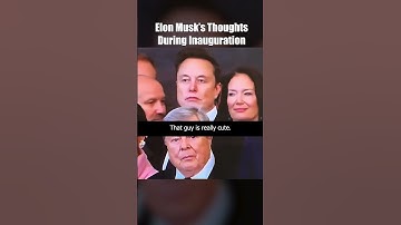 Elon Musk Eye Movement Inauguration Thoughts #elonmusk #funny #shorts