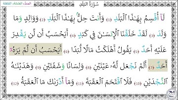 سورةُ البلد (1 - 12) يوسف تولتش