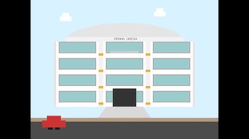 Project UTS Grafika Komputer: Menggambar Gedung Graha Unesa 2D dengan C++ & freeglut