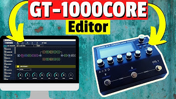 Boss GT-1000Core Tone Studio Tutorial - Editor