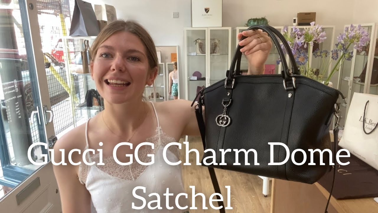 Gucci GG Charm Dome Satchel Bag Review 
