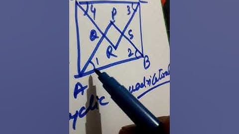 Prove that quadrilateral formed by bisectors of internal angles of a quadrilateral is cyclic