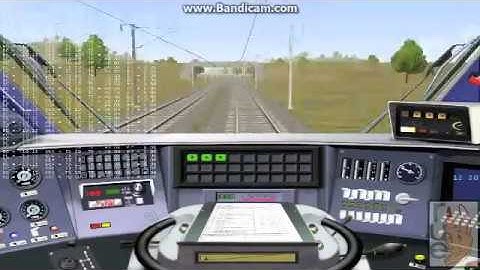 Microsoft Train Simulator - TGV Timelapse