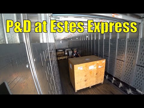 DAY IN THE LIFE OF A P&D DRIVER AT ESTES EXPRESS