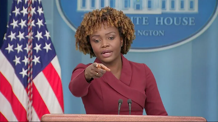 "She's an American" | Karine Jean-Pierre dismisses...