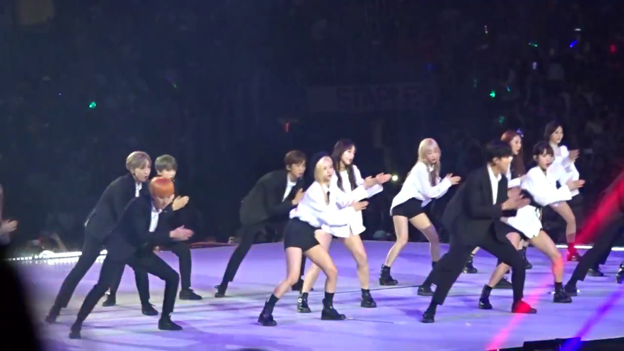 KCON LA 2017-Cosmic Girls(WJSN) SF9 Special Stage(BTS-I Need U, Super Junior-Sorry Sorry