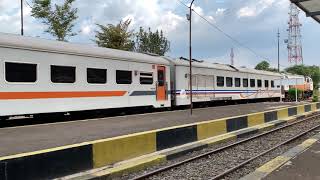 Instrumen Manuk Dadali mengiringi Keberangkatan KA Siliwangi dari Stasiun Cianjur