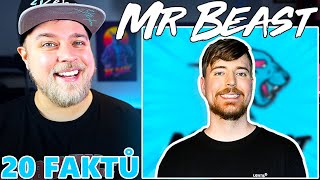 20 FAKTŮ - MR. BEAST (NEJVĚTŠÍ YOUTUBER NA SVĚTĚ)