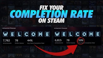 Secret Tip to Increase your Average Completion Percentage on Steam