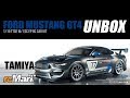 Tamiya 110 tt02 ford mustang gt4 w esc ep rc car kit  unbox 58664