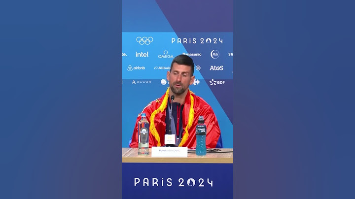 Novak Djokovic - Istorijska konferencija Paris 2024