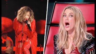 Moments When Celebrities Prank Coaches In The Voice Competition